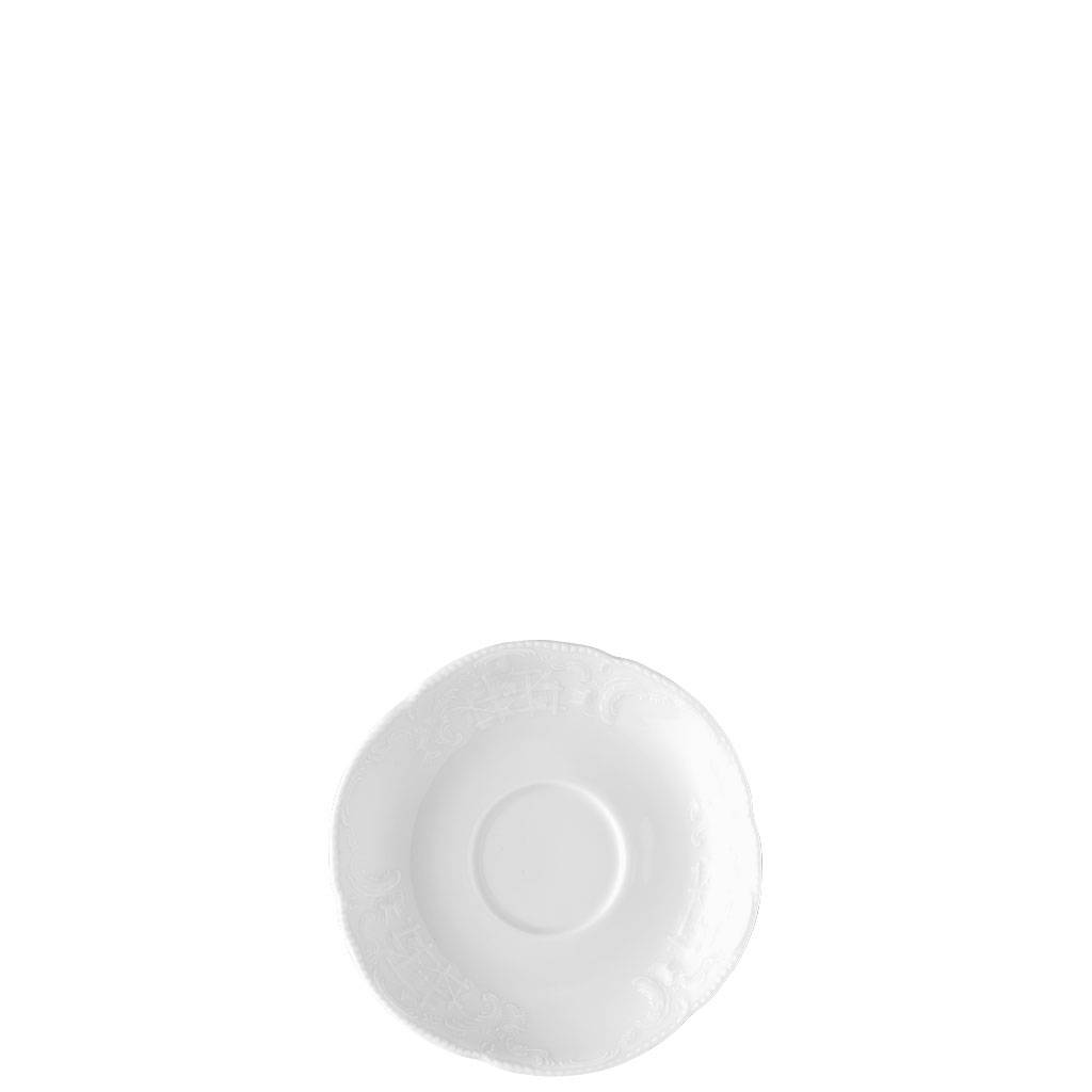 Rosenthal Sanssouci weiss Weiss Kaffee-Untertasse 14,5 cm