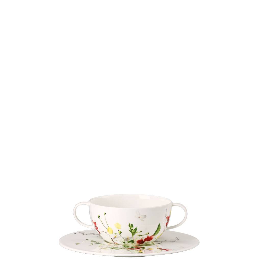 Rosenthal Brillance Fleurs Sauvages Suppen-Obertasse 0,37 L