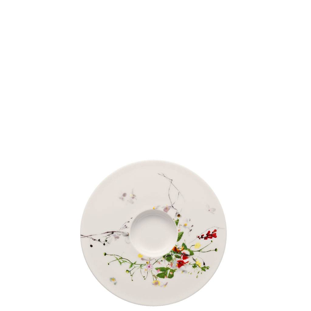 Rosenthal Brillance Fleurs Sauvages Tee-/Cappuccino-Untertasse 16 cm