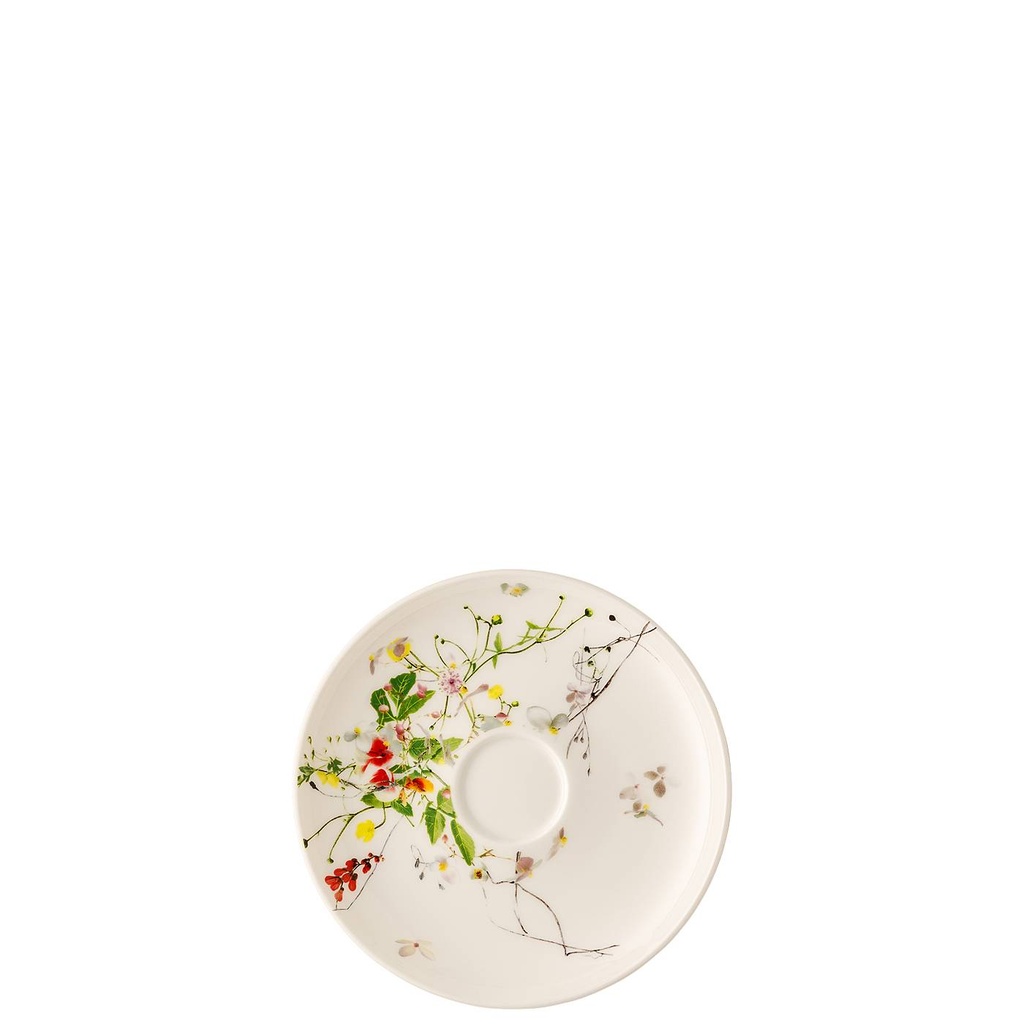 Rosenthal Brillance Fleurs Sauvages Kaffee-Untertasse/Cp 14 cm