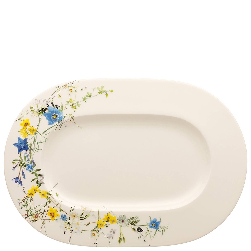 Rosenthal Brillance Fleurs des Alpes Platte 34 cm