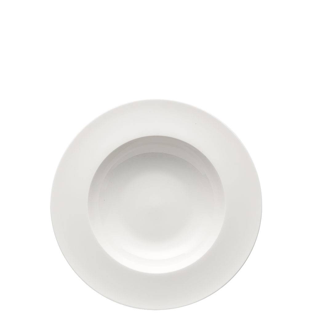 Rosenthal Brillance Weiss Suppenteller mit Fahne 23 cm