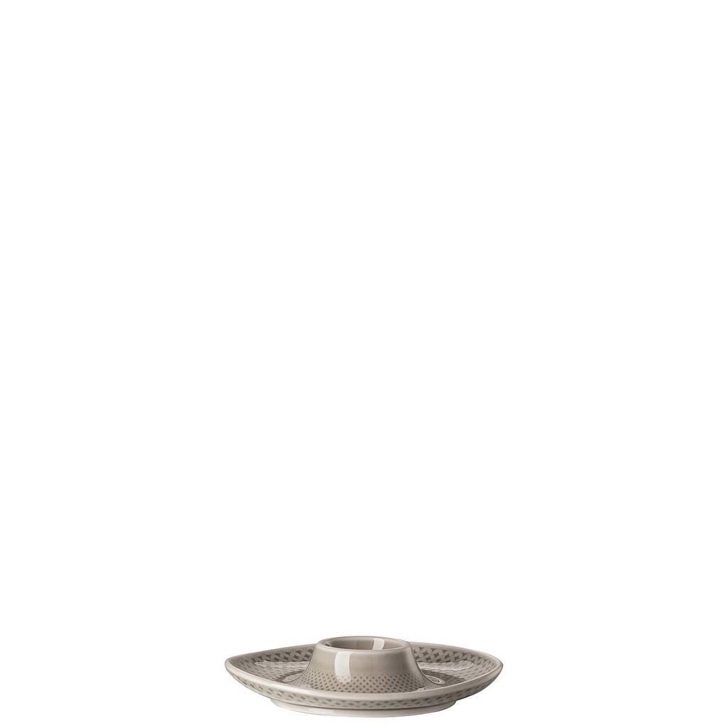 Rosenthal Junto Pearl Grey Eierbecher mit Ablage 13 cm