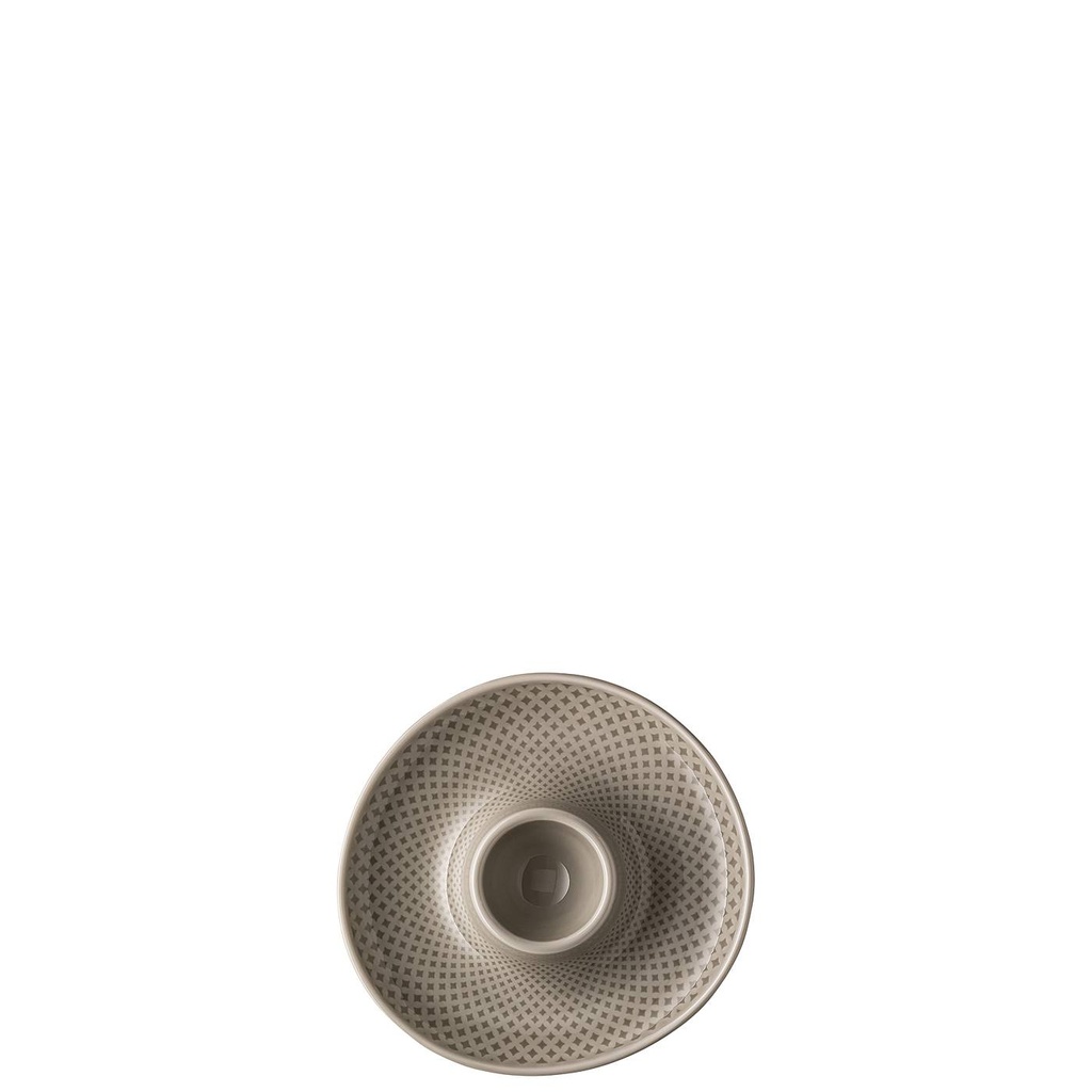 Rosenthal Junto Pearl Grey Eierbecher mit Ablage 13 cm