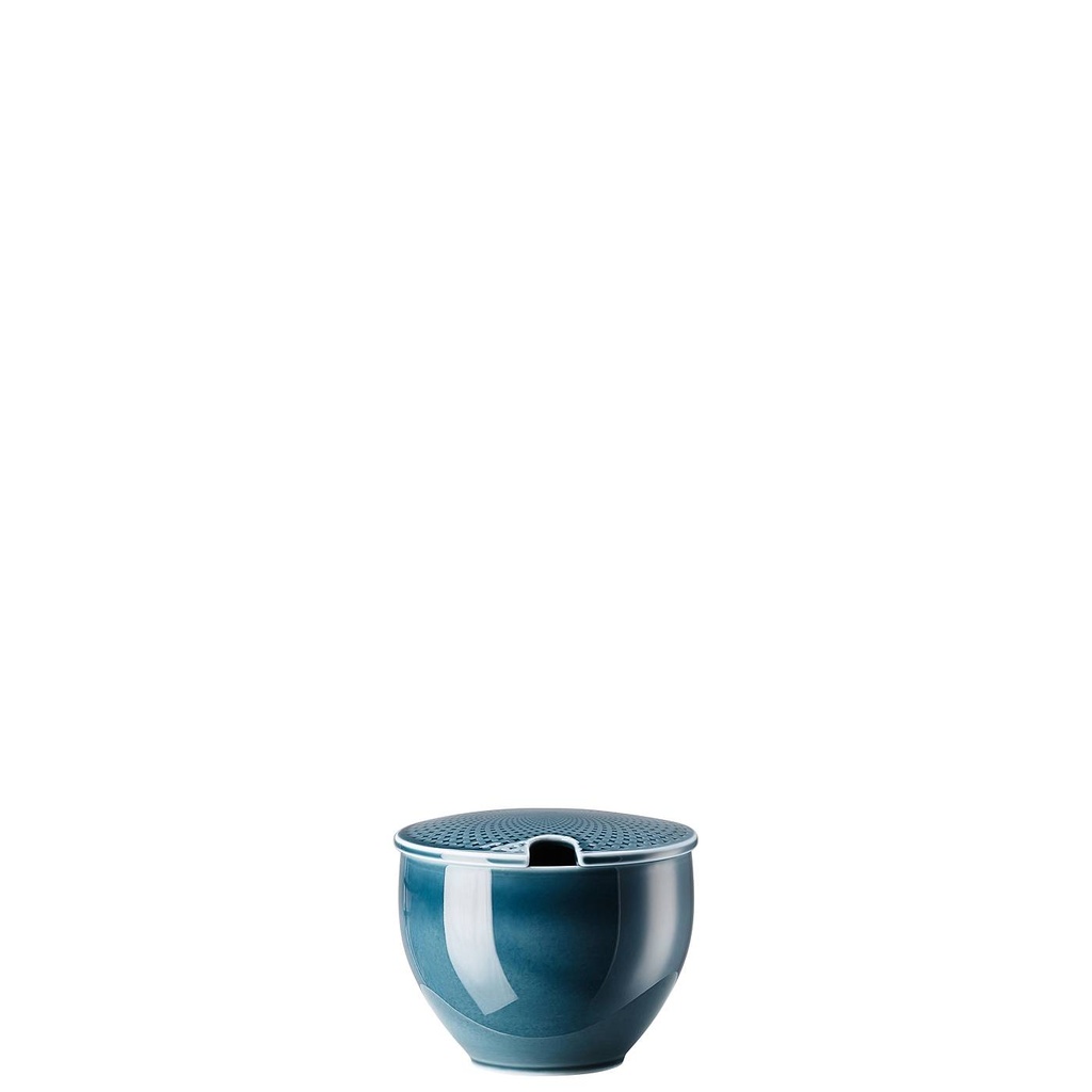 Rosenthal Junto Ocean Blue Zuckerdose mit Einschnitt 0,28 L