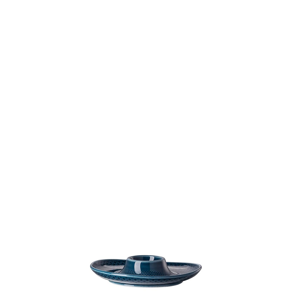 Rosenthal Junto Ocean Blue Eierbecher mit Ablage 13 cm