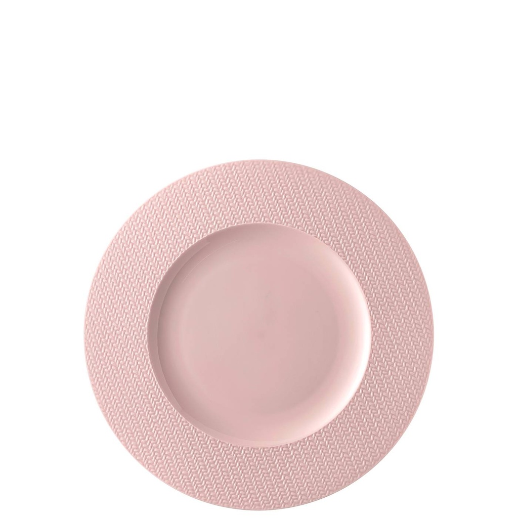 Rosenthal Kumi Rose tone Frühstücksteller mit Fahne 23 cm