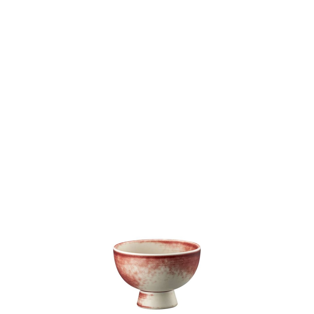 Rosenthal Bloom Scarlet Schale auf Fuß 9 cm