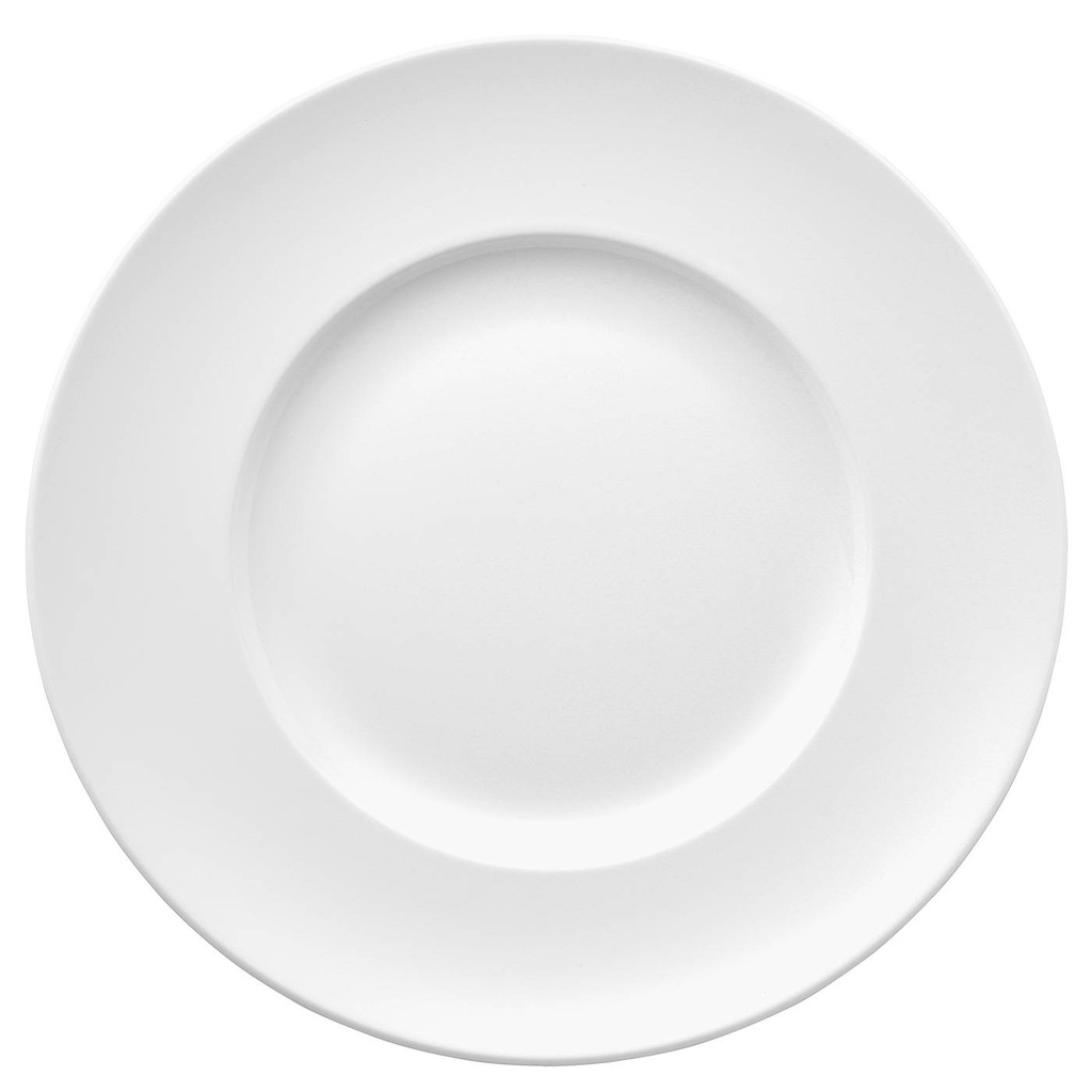 Rosenthal Epoque Weiss Platzteller mit breiter Fahne 33 cm