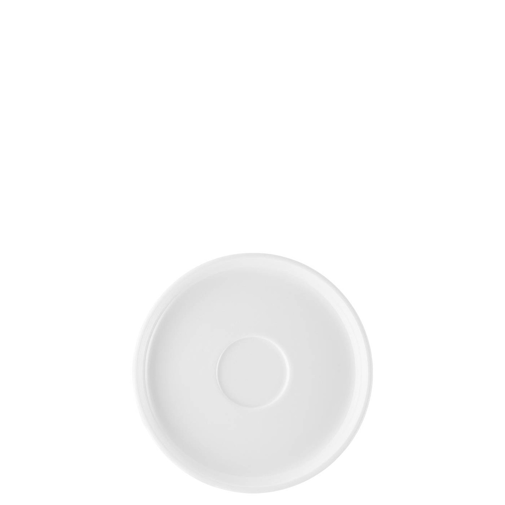 Rosenthal Profi Weiss Café au Lait Untertasse 18 cm