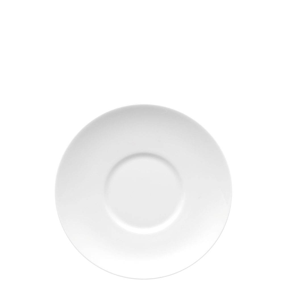 Thomas Medaillon Weiss Kaffee-Untertasse groß 16 cm