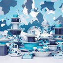 Thomas Sunny Day Nordic Blue Suppenteller 23 cm
