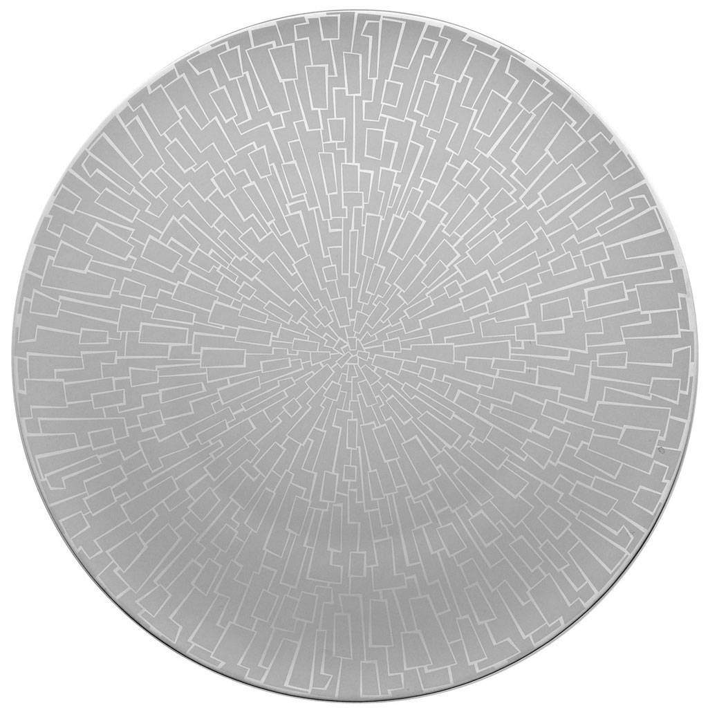Rosenthal TAC Gropius Skin Platin Platzteller 33 cm