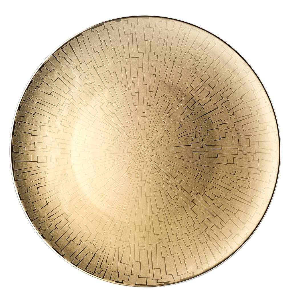 Rosenthal TAC Gropius Skin Gold Platzteller 33 cm