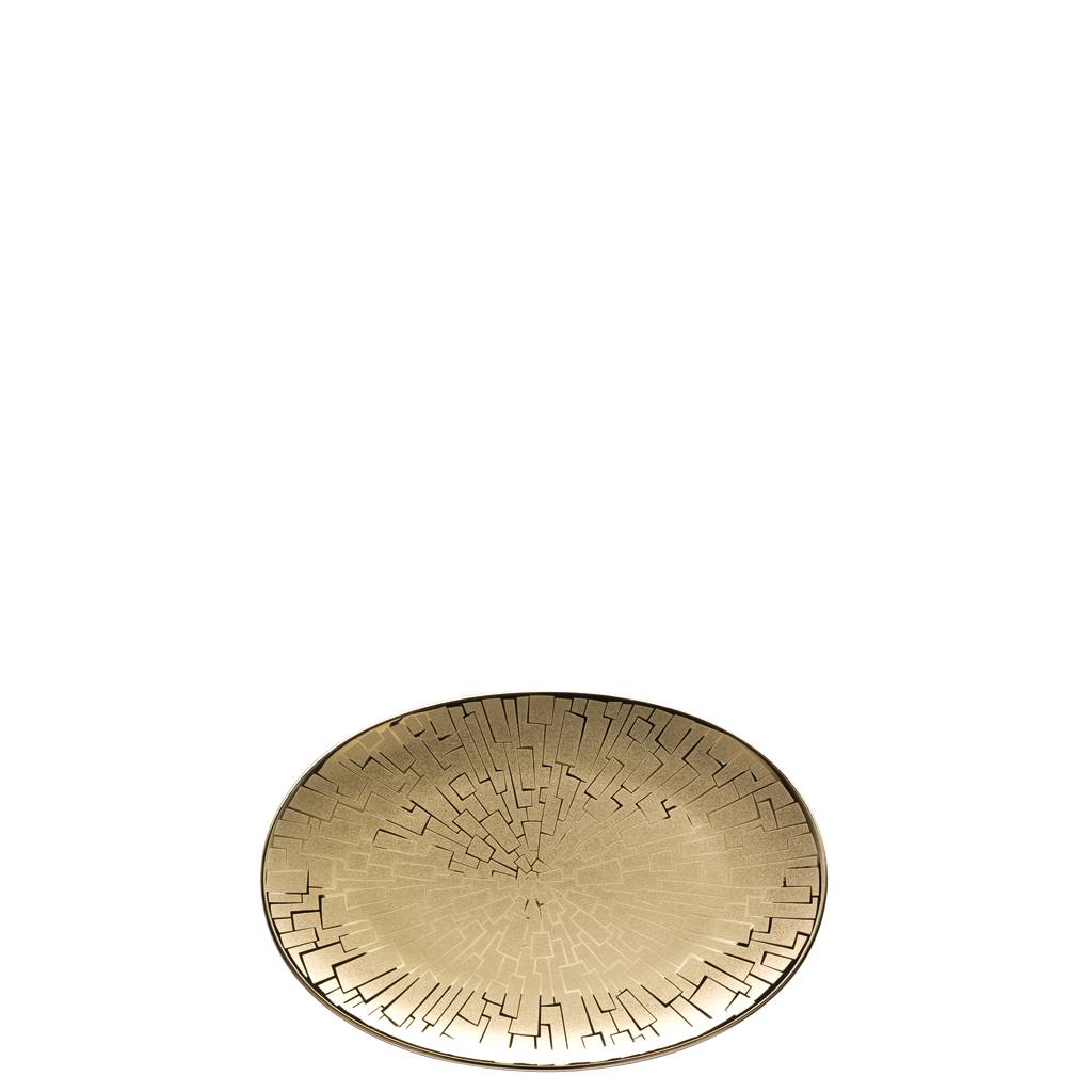 Rosenthal TAC Gropius Skin Gold Platte 18 cm