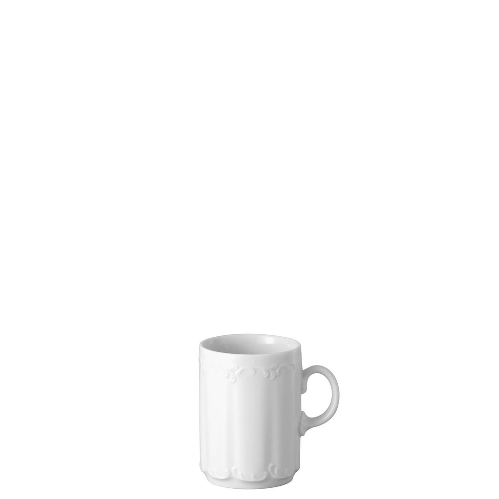 Rosenthal Monbijou Weiss Kaffeebecher 0,25 7 cm