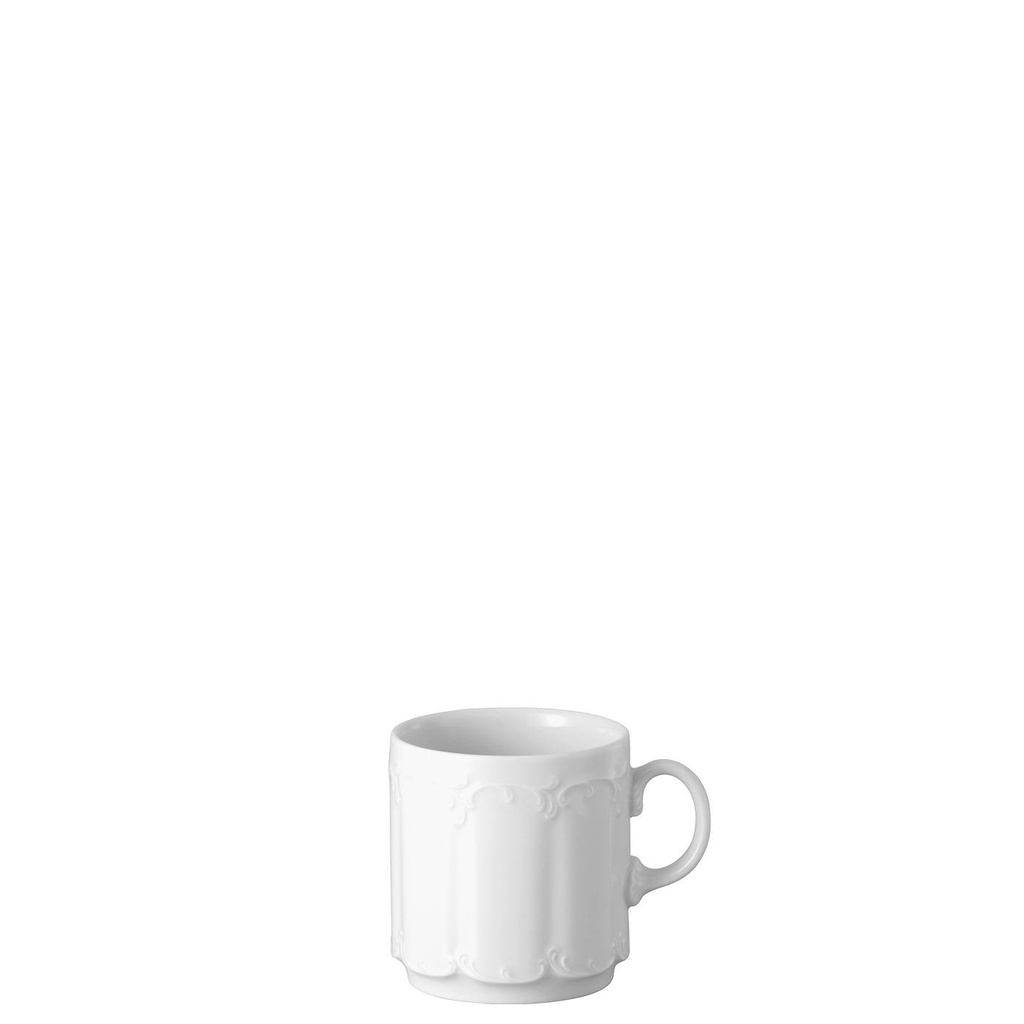 Rosenthal Monbijou Weiss Kaffeebecher 0,30 8 cm