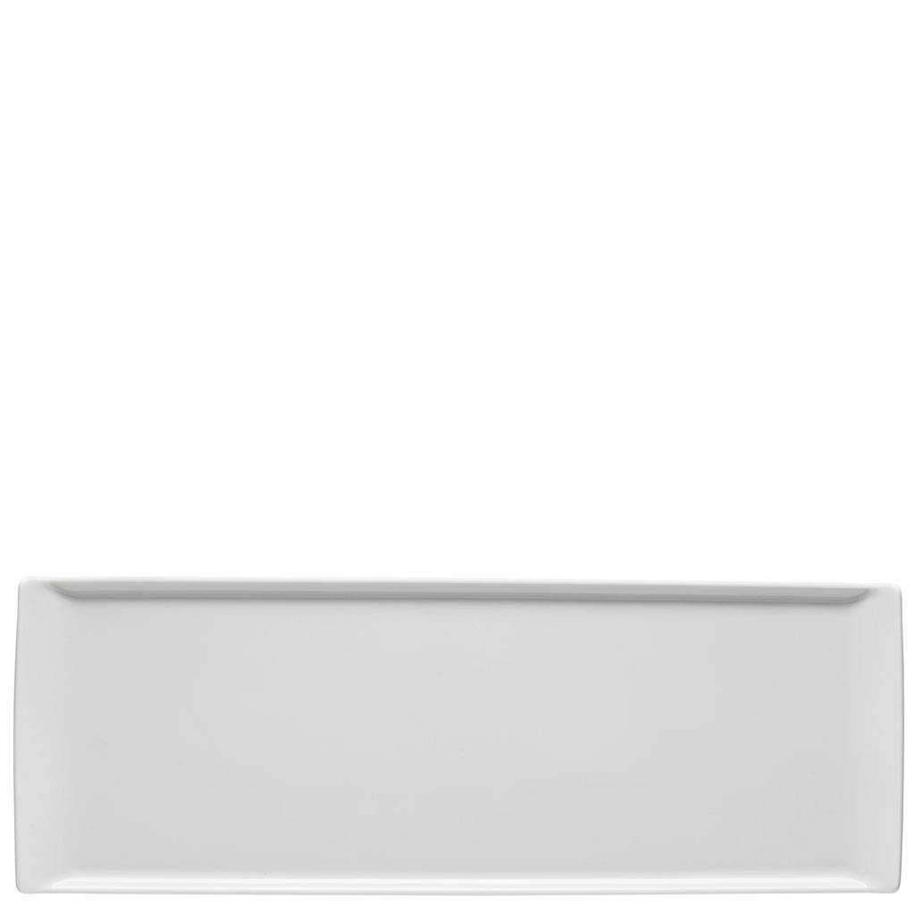 Rosenthal Mesh Weiss Platte flach 41 x 15 cm
