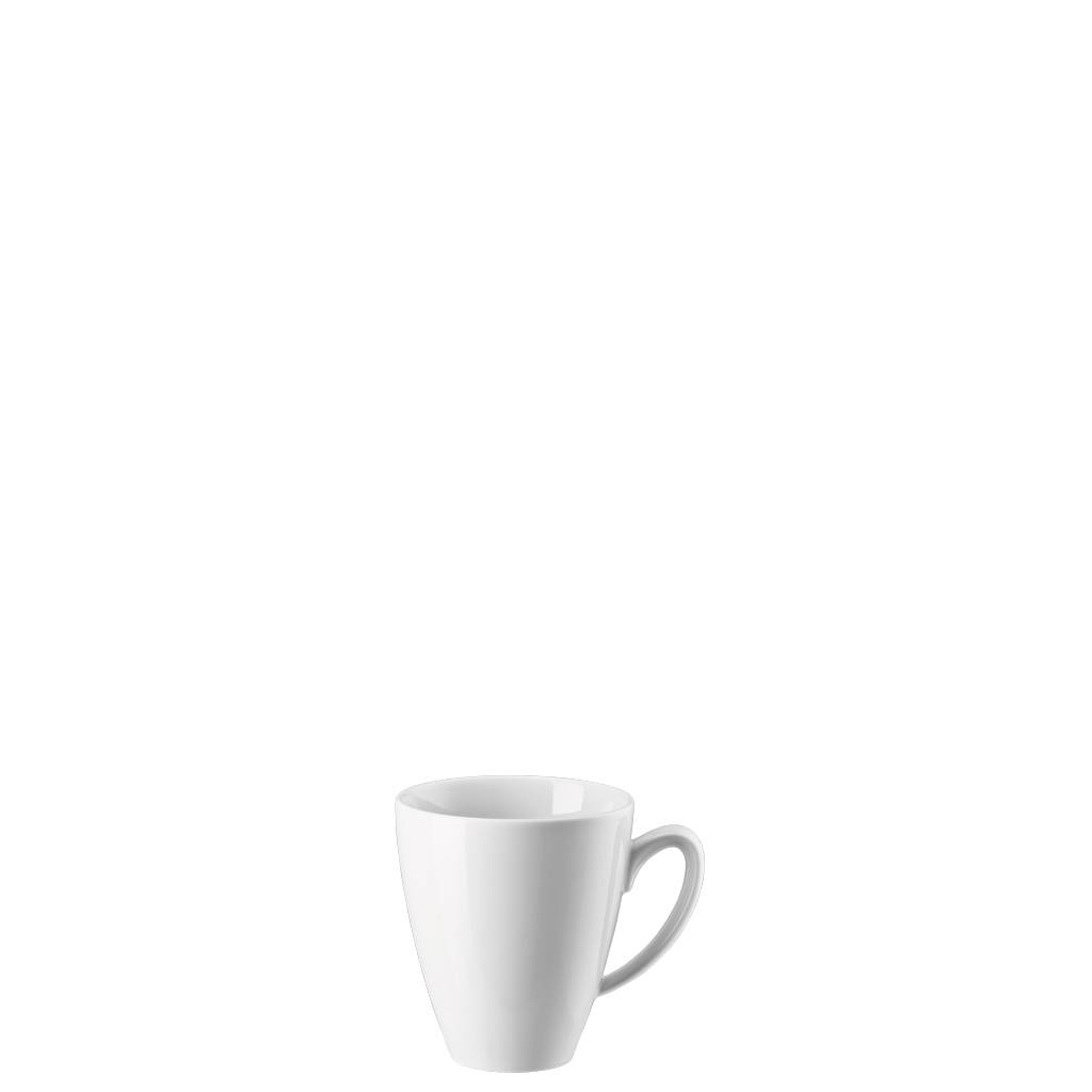Rosenthal Mesh Weiss Becher mit Henkel 0,35 L
