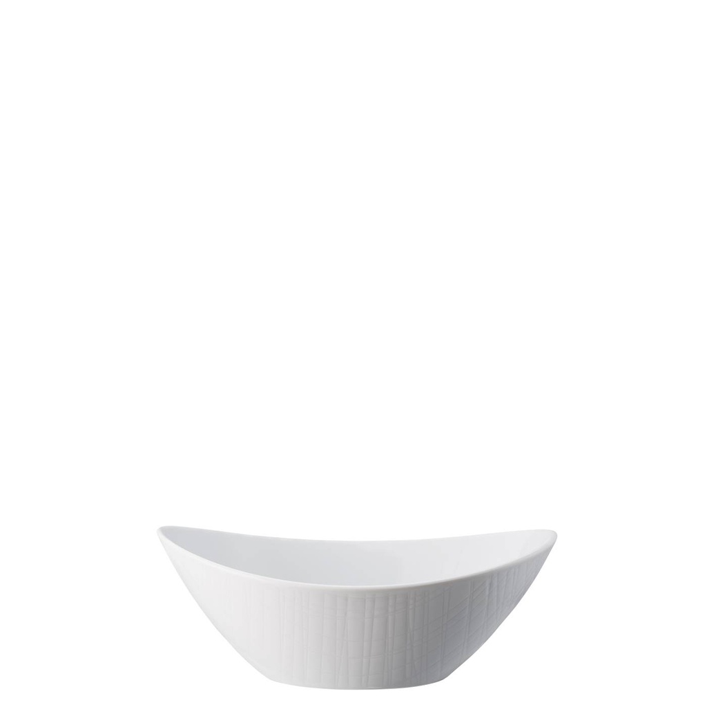 Rosenthal Mesh Weiss Schale oval 20x15 cm