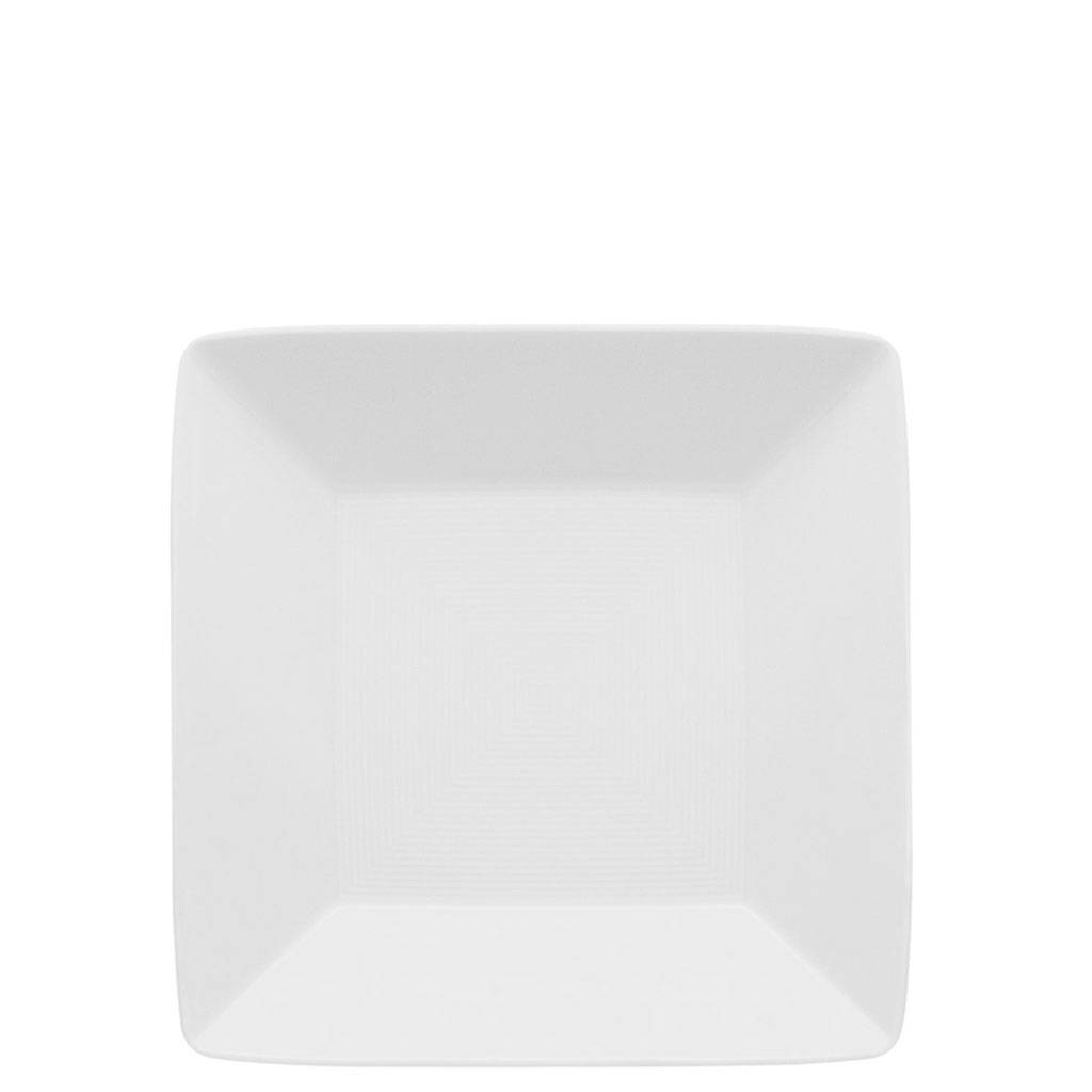 Thomas Loft Weiss Platte quadratisch tief 22 cm