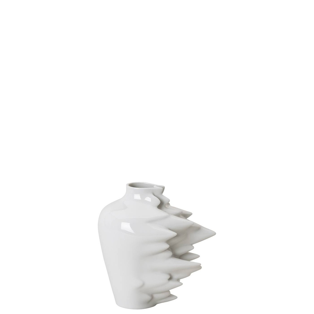 Rosenthal Fast Weiss Vase 14 cm