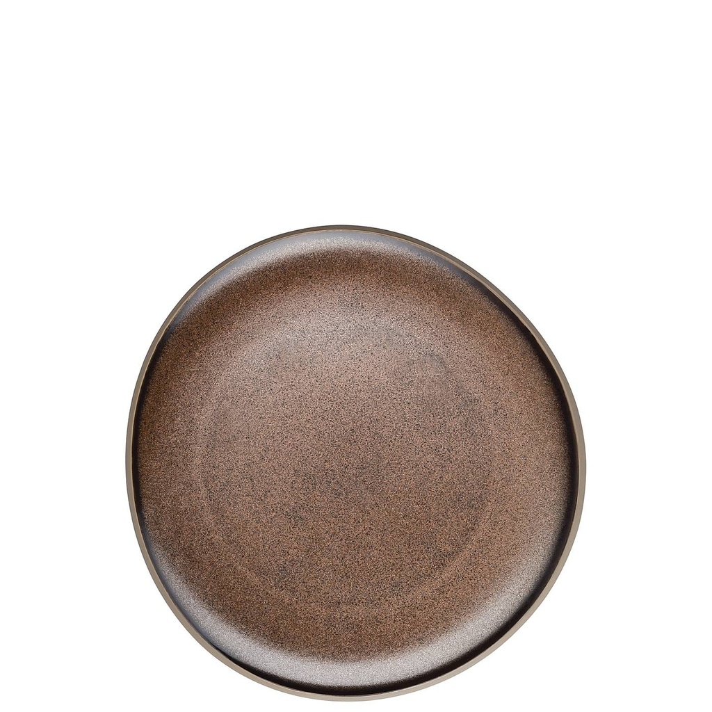 Rosenthal Junto Bronze Teller flach 22 cm