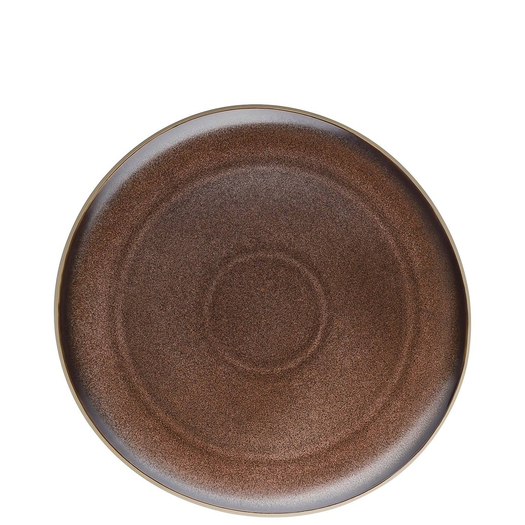 Rosenthal Junto Bronze Teller flach 27 cm