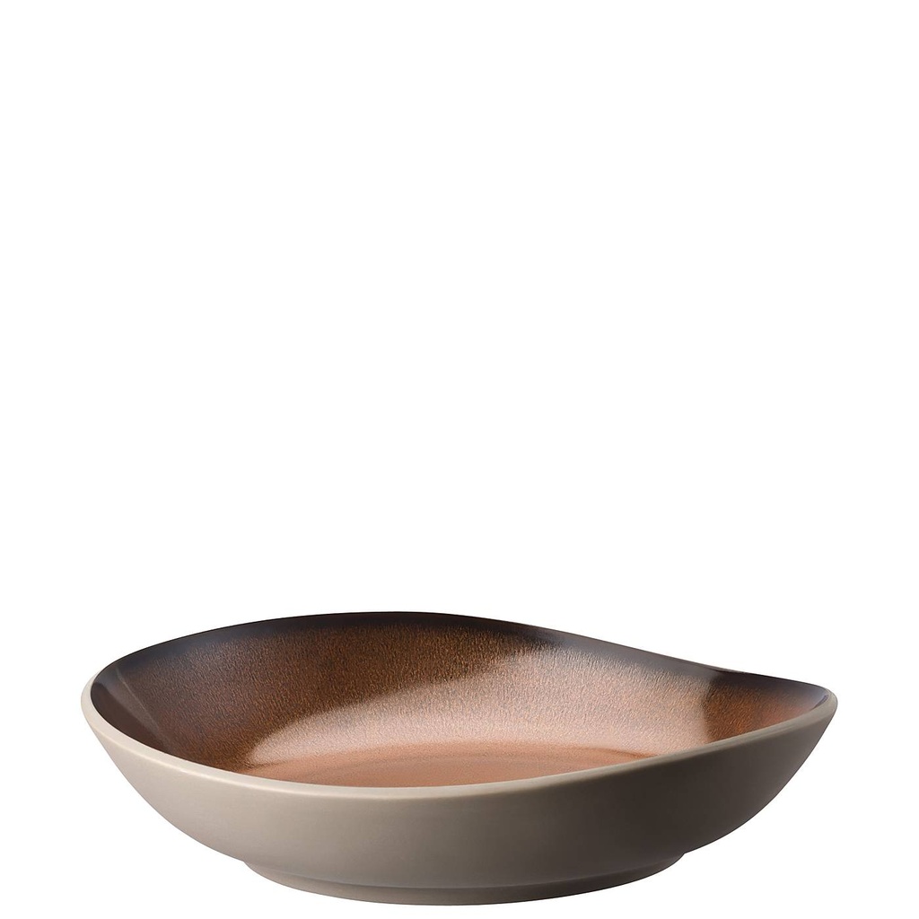 Rosenthal Junto Bronze Teller tief 28 cm