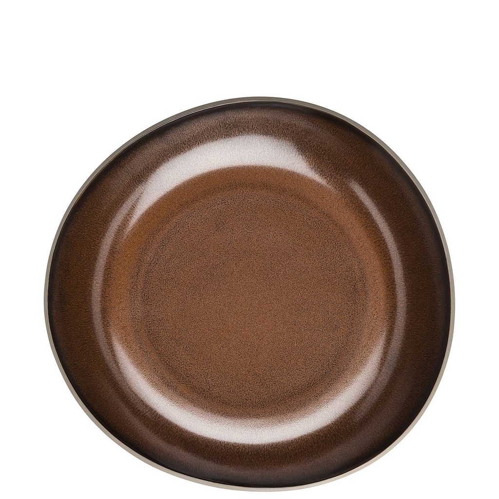 Rosenthal Junto Bronze Teller tief 28 cm