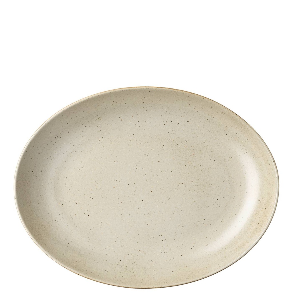 Rosenthal Joyn Stoneware Ash Platte oval tief 30 cm