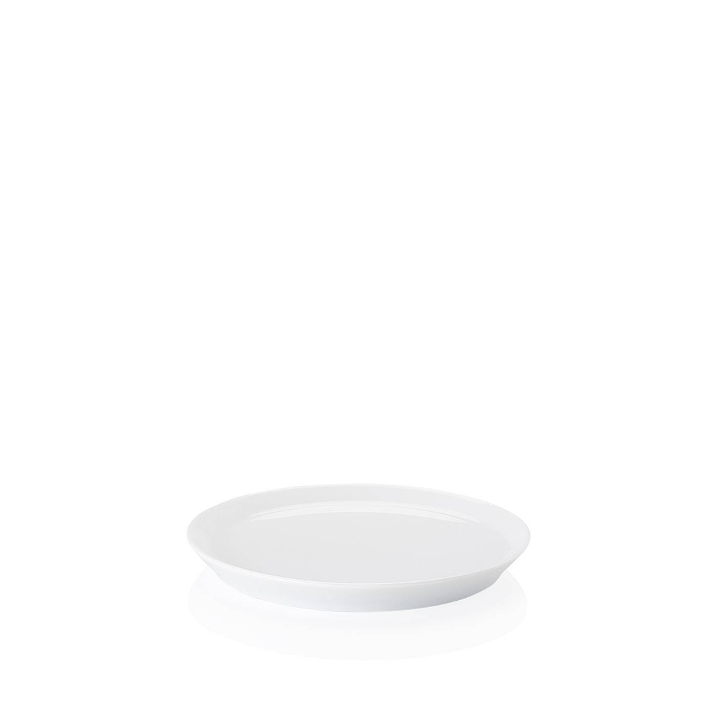 Thomas Tric Weiss Brotteller mit Fahne 18 cm