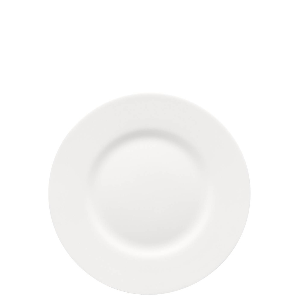 Rosenthal Jade Weiss Frühstücksteller mit Fahne 23 cm