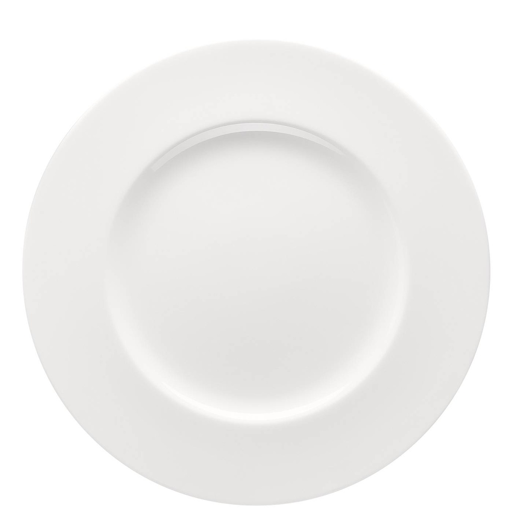 Rosenthal Jade Weiss Platzteller mit Fahne 31 cm