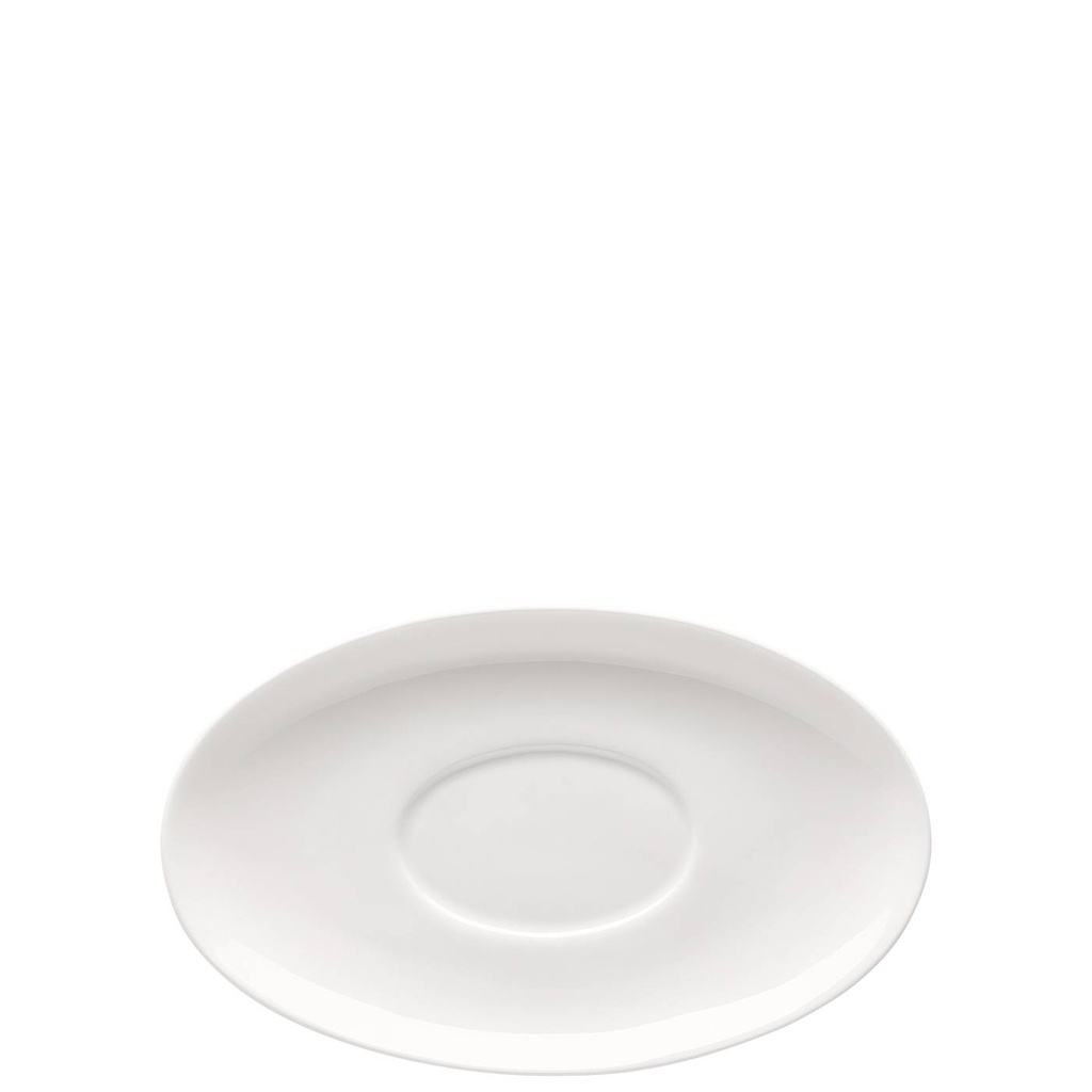 Rosenthal Jade Weiss Sauciere Untersatz 24 x 15 cm