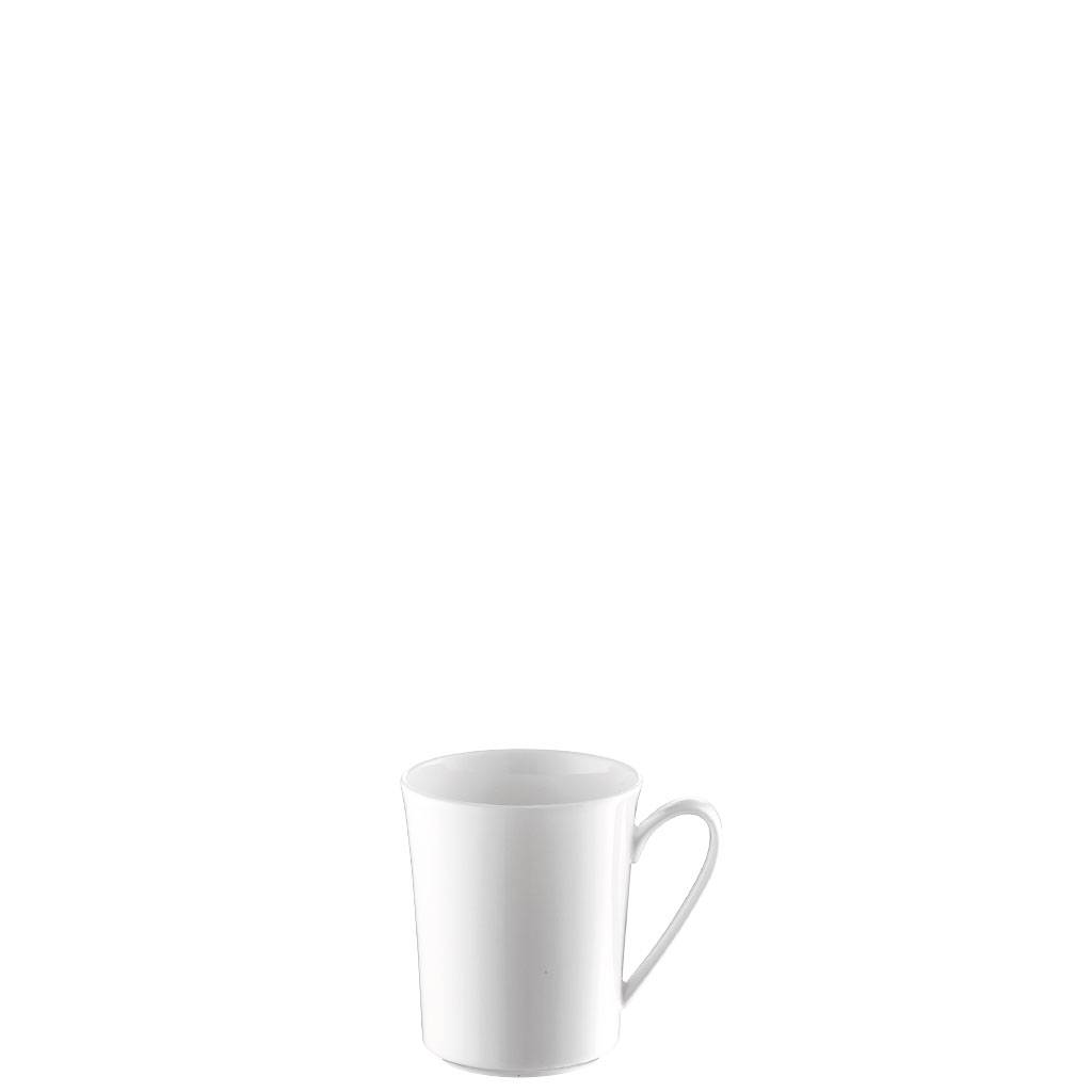 Rosenthal Jade Weiss Becher mit Henkel 0,4 L