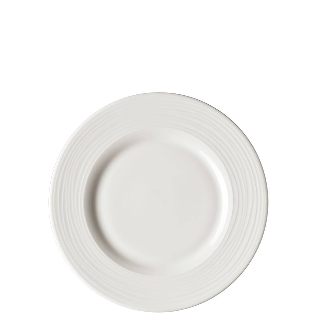 Rosenthal Jade Linea Weiss Speiseteller mit Fahne 27 cm