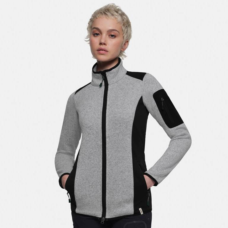 Damen Strickfleecejacke HAKRO