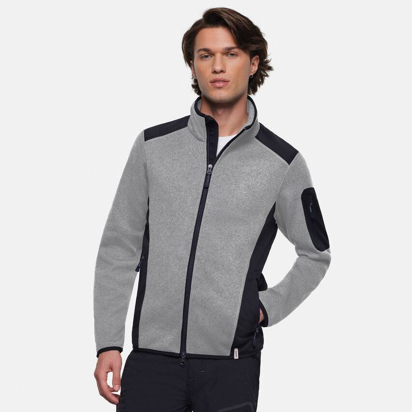 Herren Strickfleecejacke HAKRO