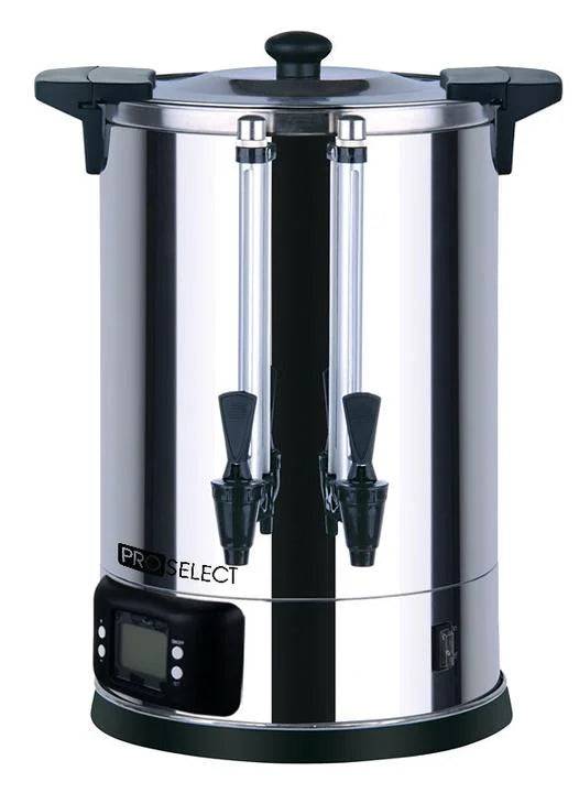 Tee- und Heißwasserspender - doppelt - 14 L - digitales Bedienfeld, doppelwandig