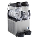 Slush Eis Maschine 2x 12 Liter Edelstahl schwarz