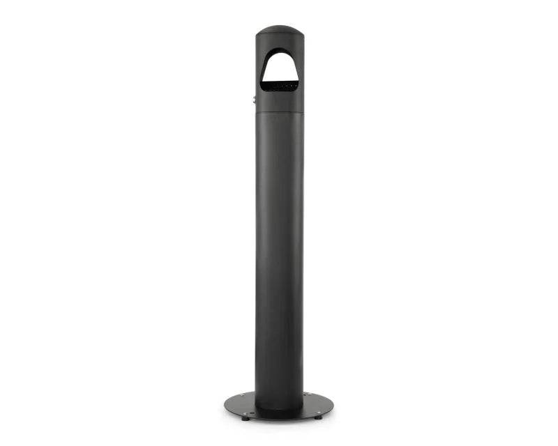 Standaschenbecher, schwarz, 108 cm