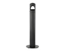 Standaschenbecher, schwarz, 108 cm