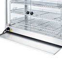 Warmhaltevitrine ECO 700 - mit 3 Ablagen und Beleuchtung