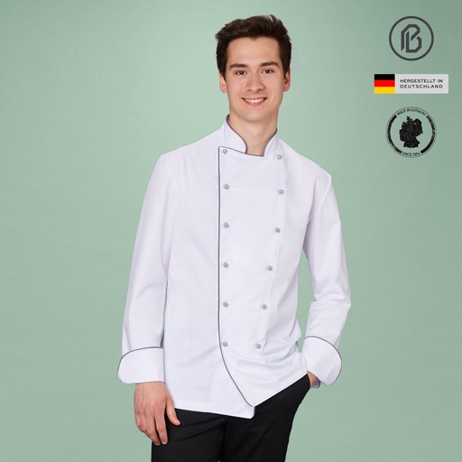 Top-Chef-Spock, weiße Kochjacke