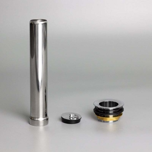 [ET] Ablaufventil aus Metall inklusive Standrohr und Stopfen für Spültische Basic
