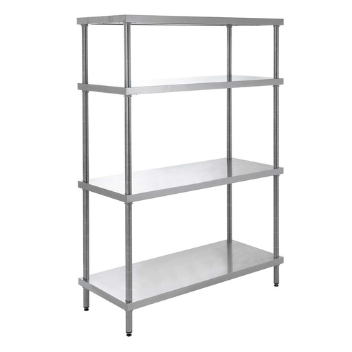 Edelstahl Regal ECO 1500x500x1800 mm