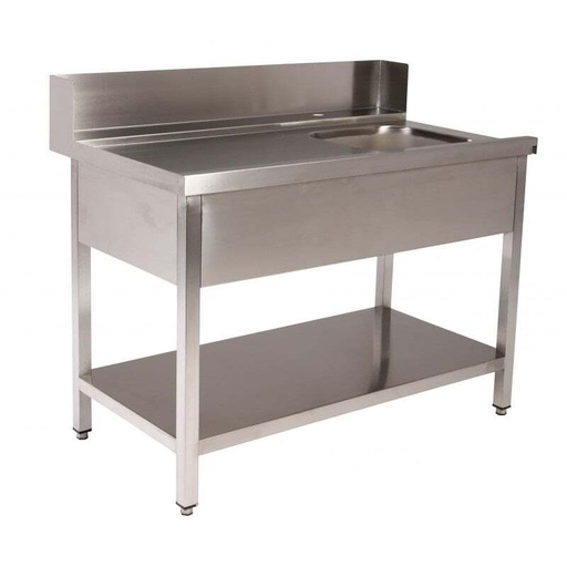 Zulauftisch PROFI 1200 x 700 Links für HSM ECO, PROFI & HYPRO