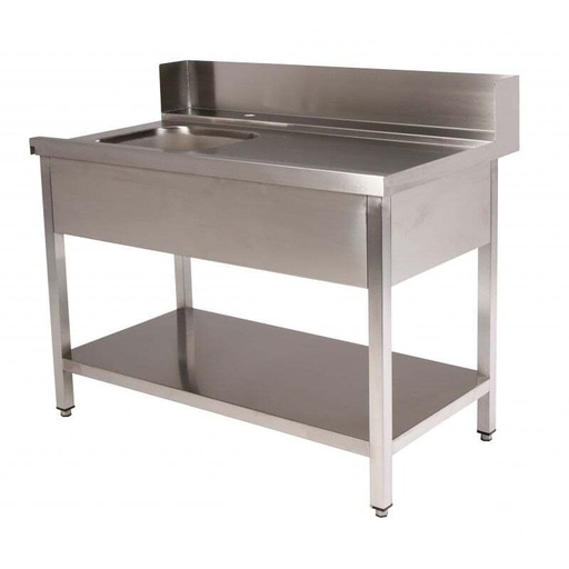 Zulauftisch PROFI 1200 x 700 Rechts für HSM ECO, PROFI & HYPRO
