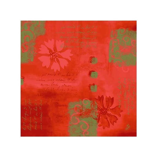 Servietten Dunilin 40 x40 cm, 50 Stück/Pack | mit Motiv Salento mandarin